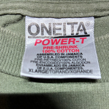 90s 映画祭 CINEQUEST ONEITA カーキ XL a-u-2505-051