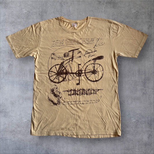 Leonardo da Vinci レオナルドダヴィンチ ベージュ イタリア製 2XL a-u-2505-026