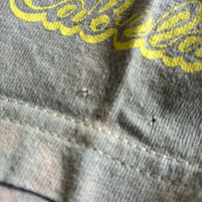 90s カエル 総柄 フルーツオブザルーム 14/16 カーキ a-u-2505-019