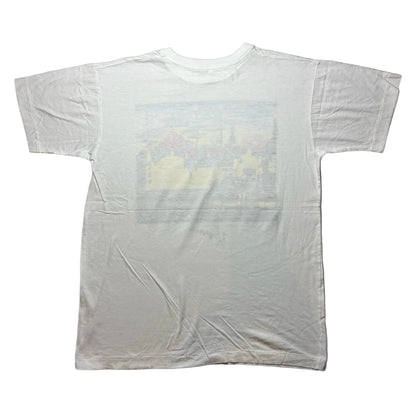 90s 浮世絵 スーベニアT 東海道中五十三次 日本橋 アートT ホワイト a-u-2505-053