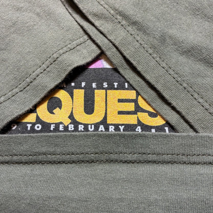 90s 映画祭 CINEQUEST ONEITA カーキ XL a-u-2505-051