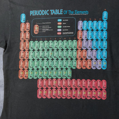00s 元素記号 周期表 cotton expessions ブラック M a-u-2505-094