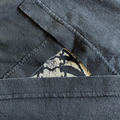 肋骨 スカル ボーン 黒 ALSTYLE L a-u-2505-006