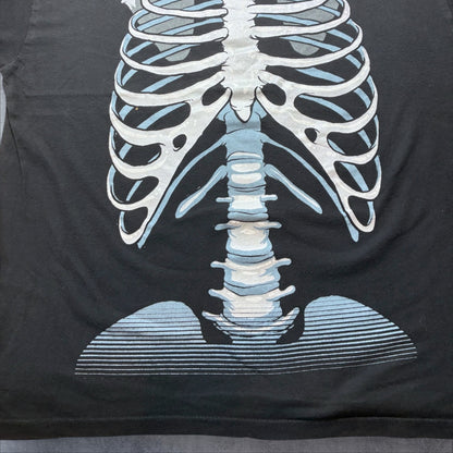 肋骨 スカル ボーン 黒 a-u-2505-037