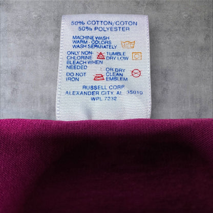 90s 犬 DOG イースター アートT  jerzees USA製 マゼンタ XL a-u-2505-063