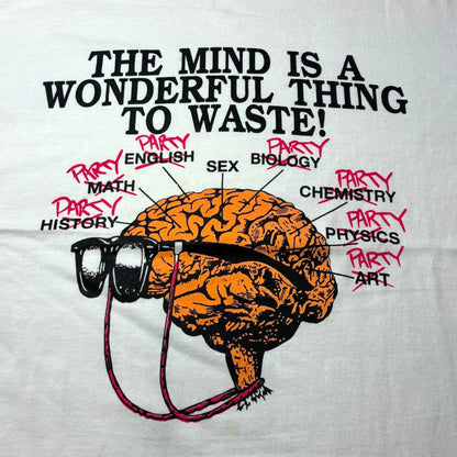 Brain Waves SEX PARTY 脳内アートT  ホワイト a-u-2505-084