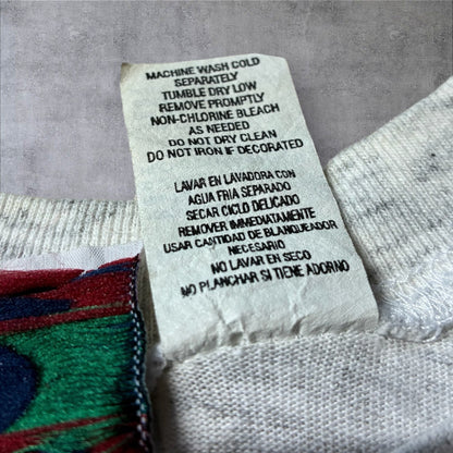 90s SEA BELL USA 犬柄 アニマルT グレー a-u-2505-083