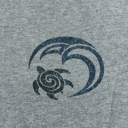 ウミガメ サーフ crazy shirts XL グレー a-u-2505-002