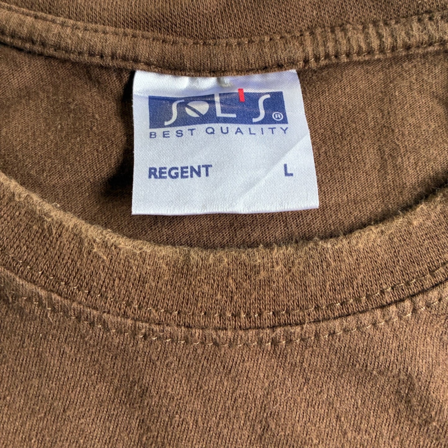 SOLS アートT カフェ L ブラウン a-u-2505-013