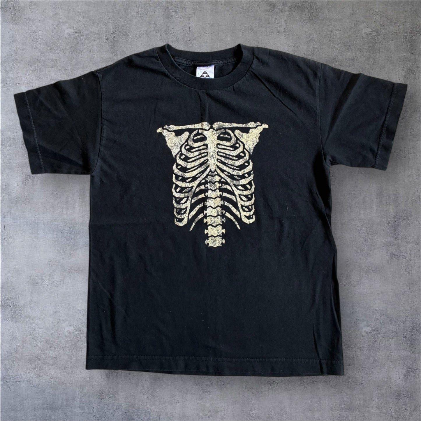 肋骨 スカル ボーン 黒 ALSTYLE L a-u-2505-006