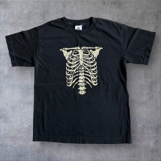 肋骨 スカル ボーン 黒 ALSTYLE L a-u-2505-006