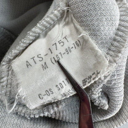 70s adidas トラックジャケット グレー デサント 西ドイツ製  M ad-u-2505-040