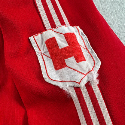 60s ルコック×アディダス トラックジャケット 赤 フランス製 XL相当 ad-u-2505-033