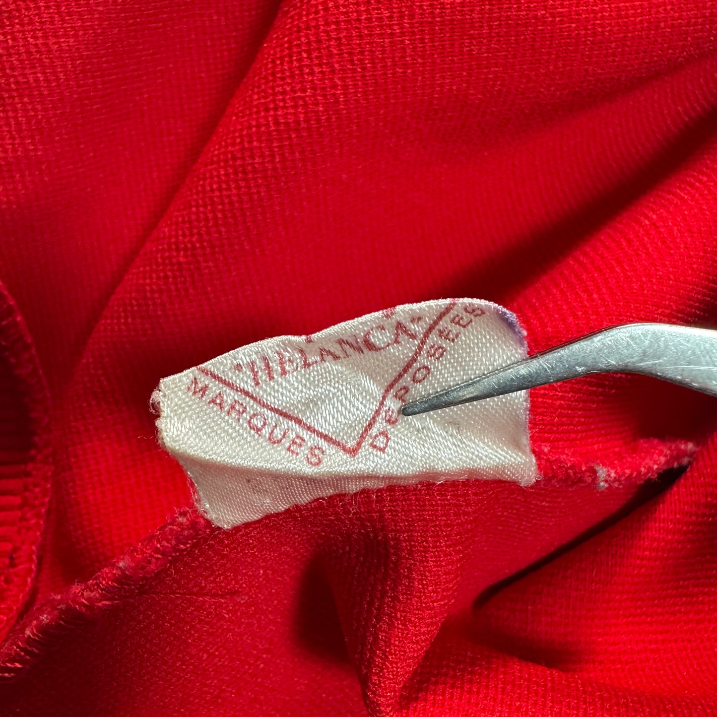 60s ルコック×アディダス トラックジャケット 赤 フランス製 XL相当 ad-u-2505-033