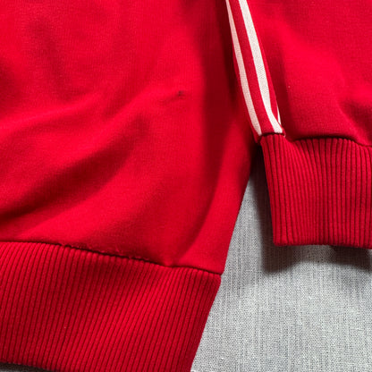 60s ルコック×アディダス トラックジャケット 赤 フランス製 XL相当 ad-u-2505-033