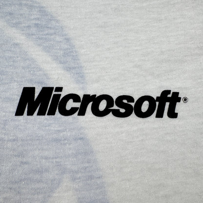90s マイクロソフト 企業T Microsoft Tシャツ Internet Explorer IE インターネットエクスプローラー 白 シングルステッチ co-t-2505-005