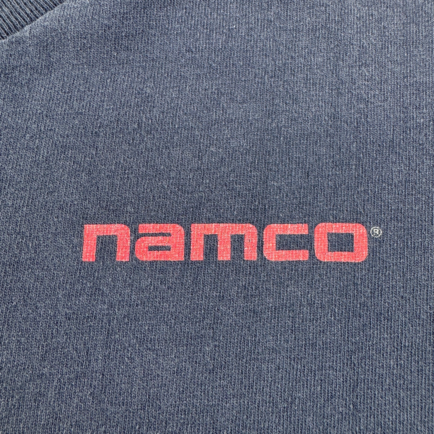 90s namco 1998 R4 RIDGE RACER リッジレーサー Tシャツ ゲーム プロモT ナムコ ネイビー XL Type 4 co-t-2505-018