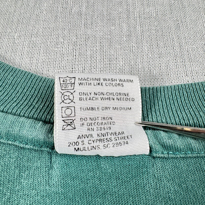 90s アートT Tシャツ マラソン ペプシ ミズノ anvil XL 緑 PEPSI 1997 co-u-2505-003