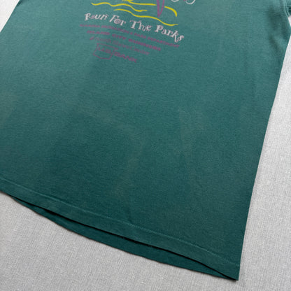 90s アートT Tシャツ マラソン ペプシ ミズノ anvil XL 緑 PEPSI 1997 co-u-2505-003
