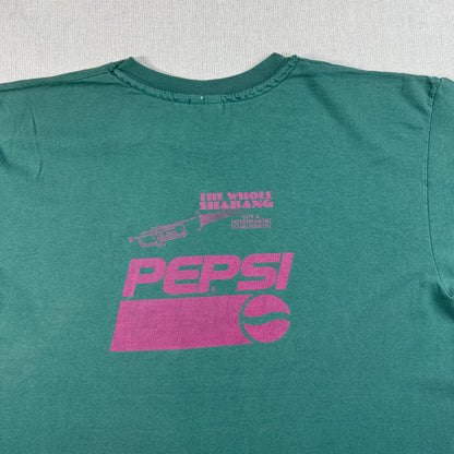 90s アートT Tシャツ マラソン ペプシ ミズノ anvil XL 緑 PEPSI 1997 co-u-2505-003