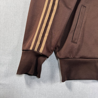 adidas トラックジャケット ブラウン トルコ製 Lサイズ ad-u-2505-039