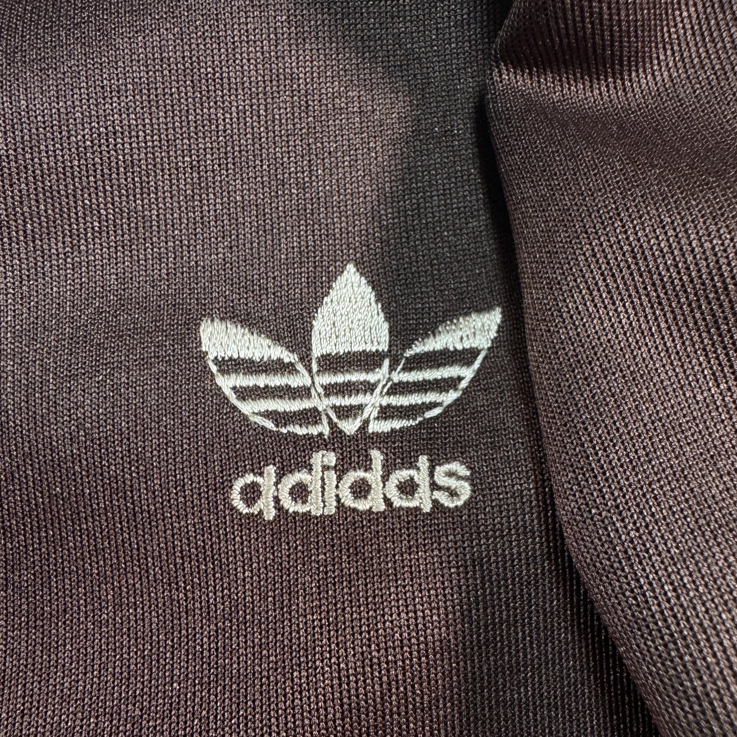 adidas トラックジャケット ブラウン トルコ製 Lサイズ ad-u-2505-039