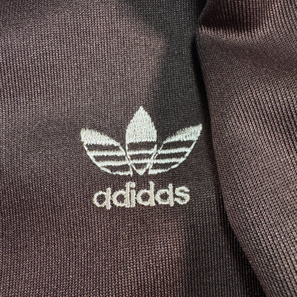 adidas トラックジャケット ブラウン トルコ製 Lサイズ ad-u-2505-039
