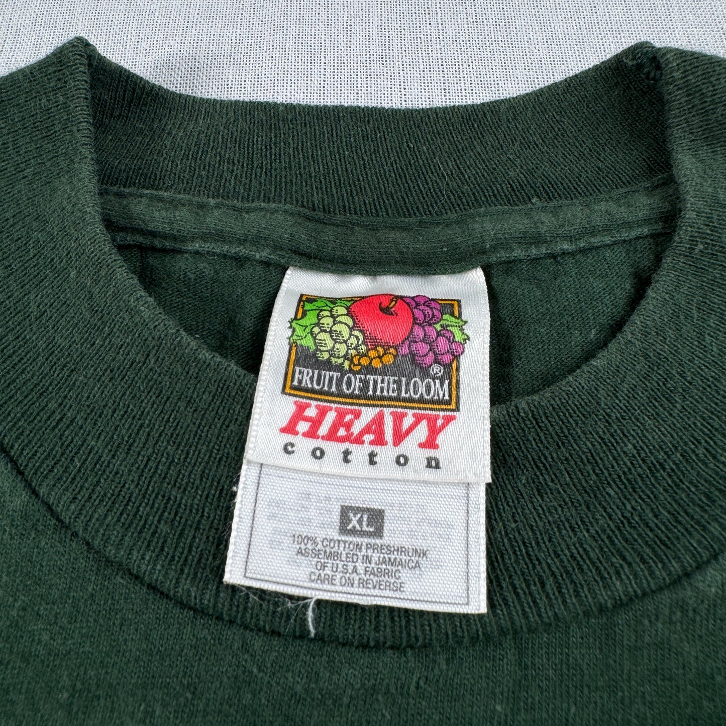 90s 企業T Tシャツ AIB International 緑 XL シングルステッチ co-u-2505-006