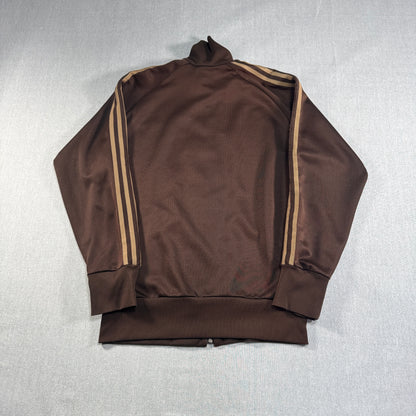 adidas トラックジャケット ブラウン トルコ製 Lサイズ ad-u-2505-039