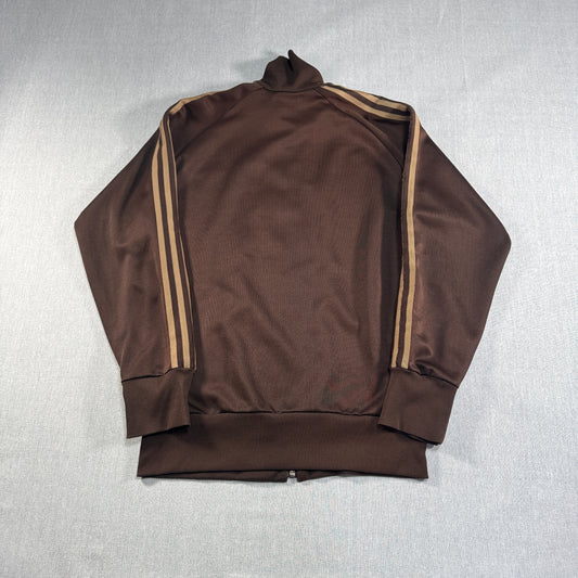 adidas トラックジャケット ブラウン トルコ製 Lサイズ ad-u-2505-039