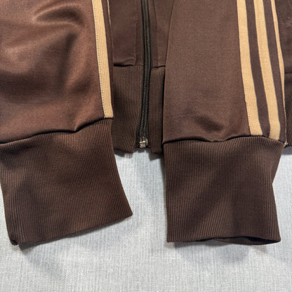 adidas トラックジャケット ブラウン トルコ製 Lサイズ ad-u-2505-039