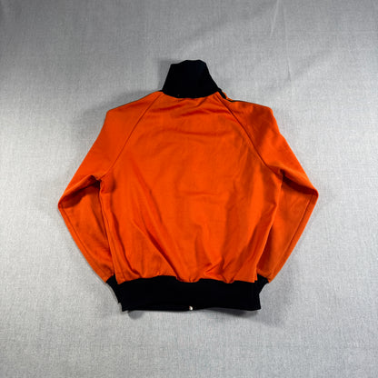 80s adidas トラックジャケット オレンジ デサント製  2号 ad-u-2505-068