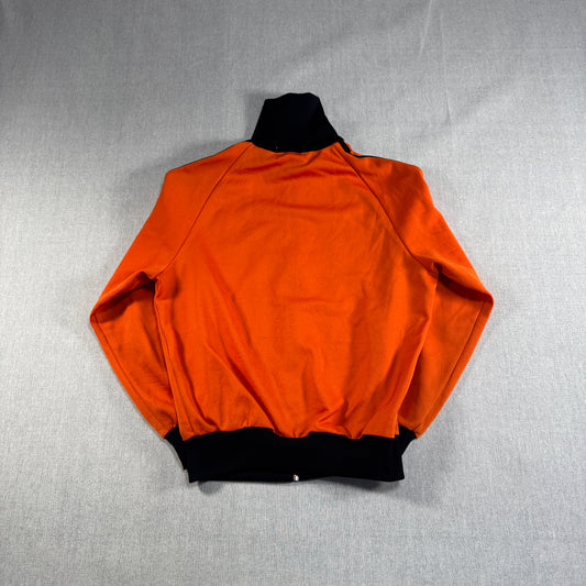 80s adidas トラックジャケット オレンジ デサント製  2号 ad-u-2505-068
