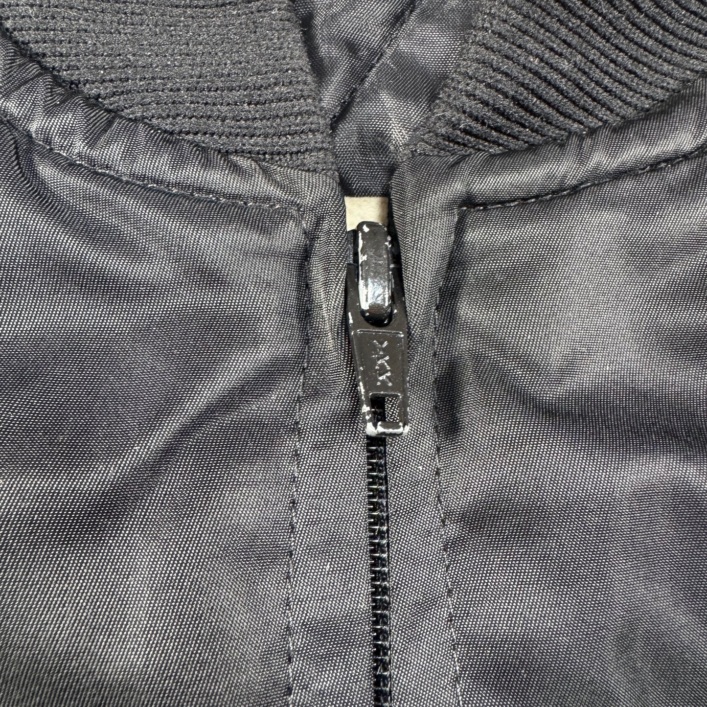 80s ナイロン スタジャン Birdie USA製 黒 ブルゾン LOCAL3 IBEW ja-u-2505-043