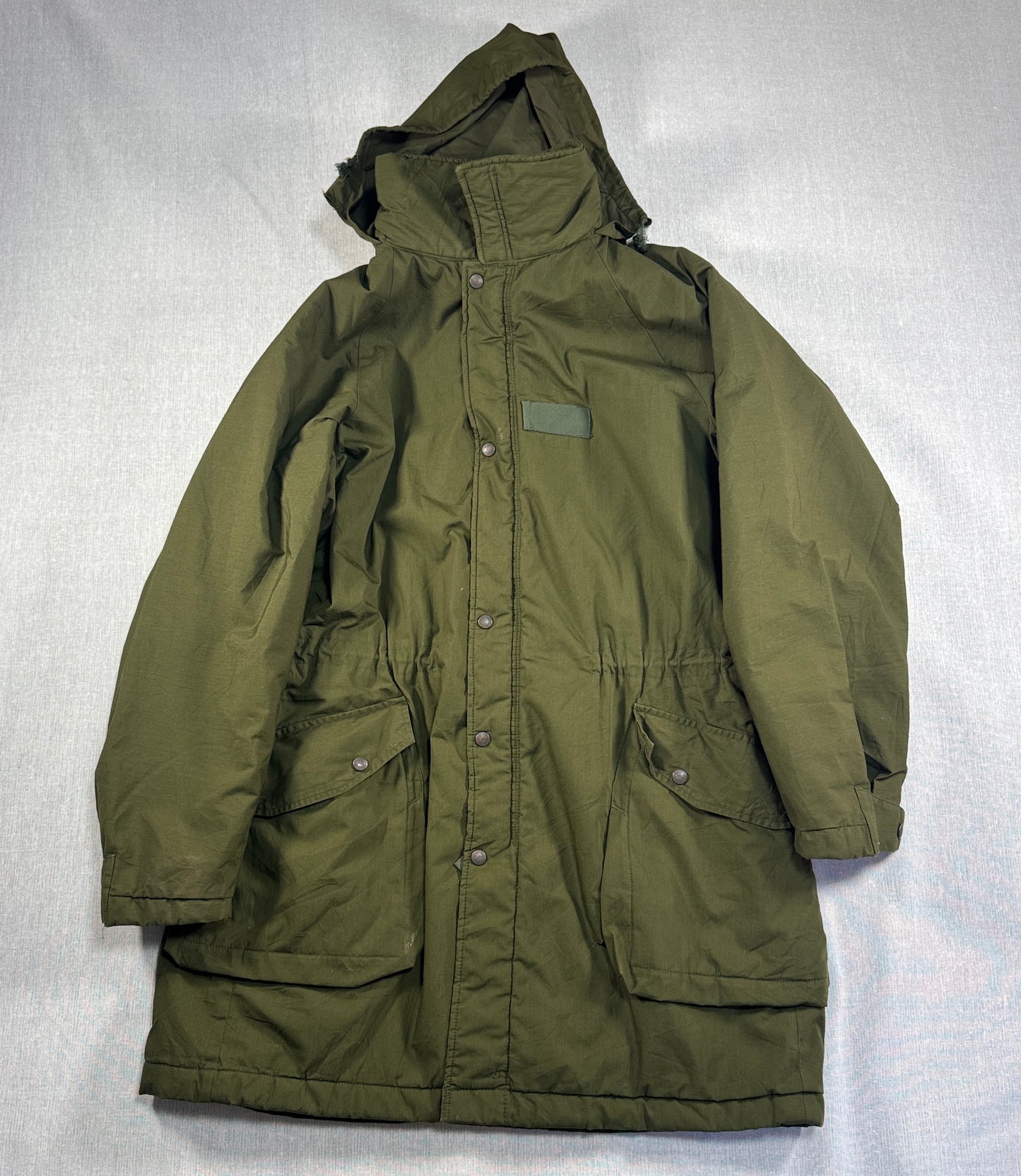 90s スウェーデン軍 M90 後期 180/75 コールドウェザーパーカー ミリタリージャケット ja-u-2505-065