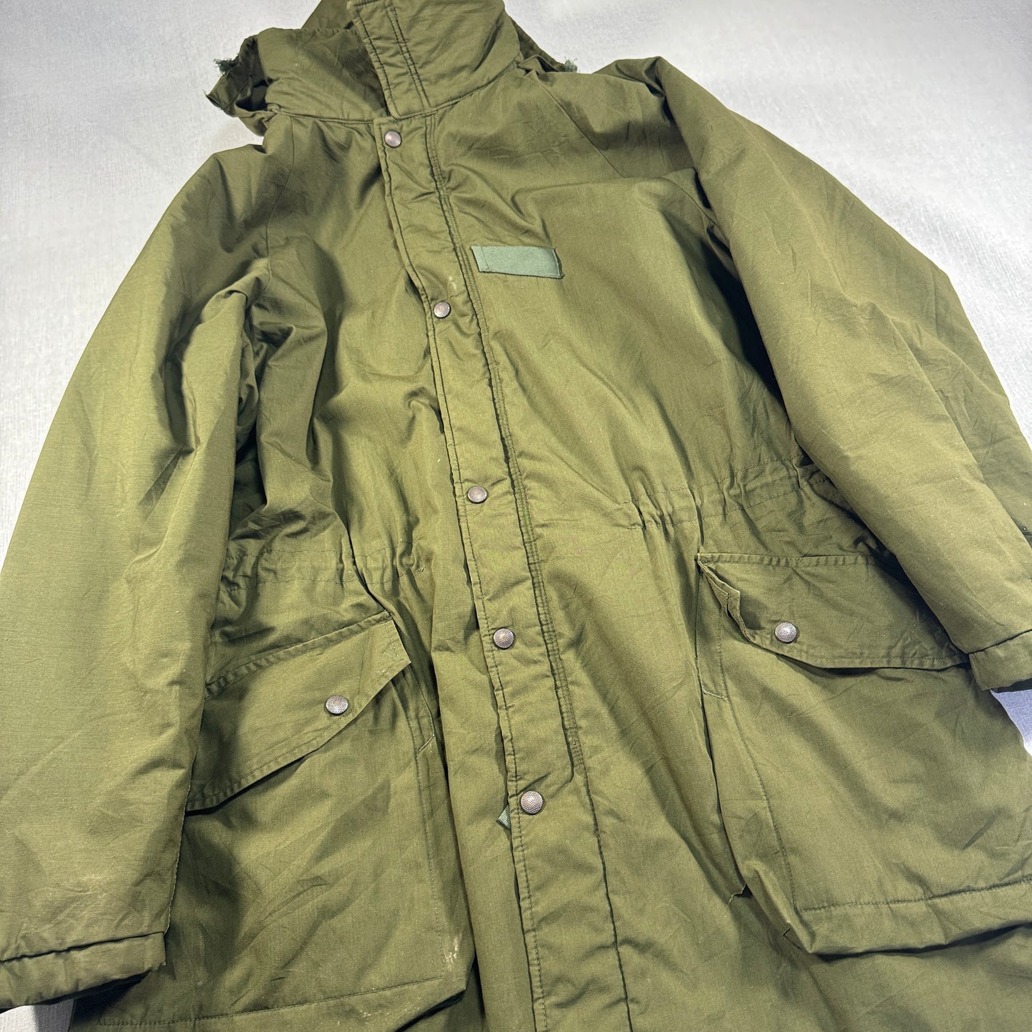 90s スウェーデン軍 M90 後期 180/75 コールドウェザーパーカー ミリタリージャケット ja-u-2505-065