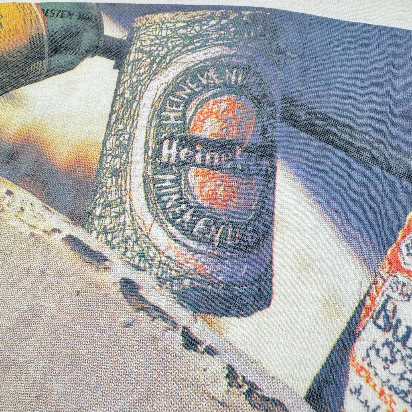 90s ビール 企業T バドワイザー ハイネケン 白 白 シングルステッチ HAD TAKEN A MONTH OFF co-u-2505-018