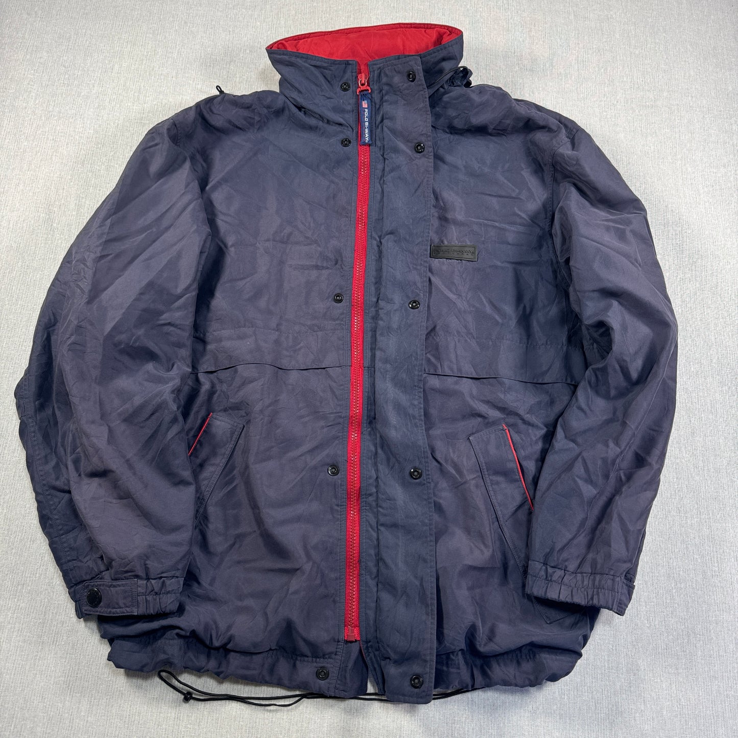 POLO BI-WAY SPORT ナイロンジャケット ネイビー 2L ja-u-2505-001