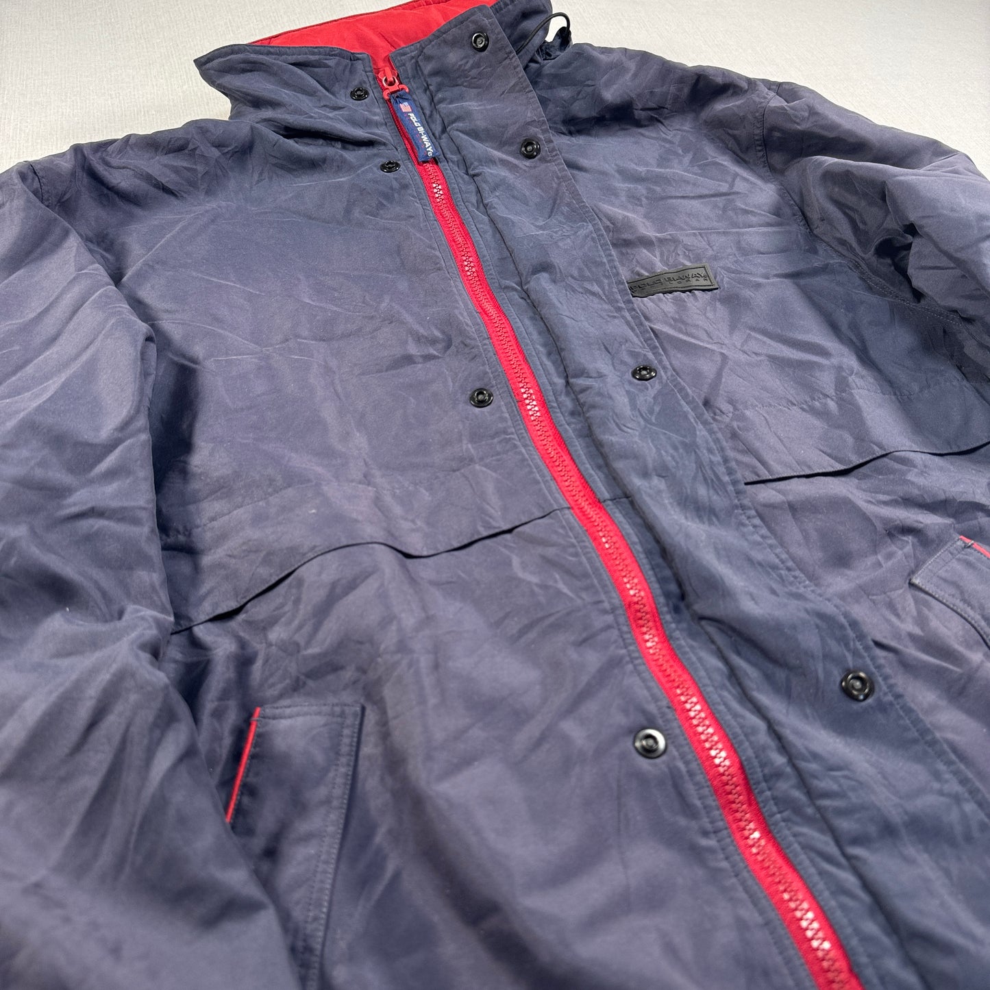 POLO BI-WAY SPORT ナイロンジャケット ネイビー 2L ja-u-2505-001