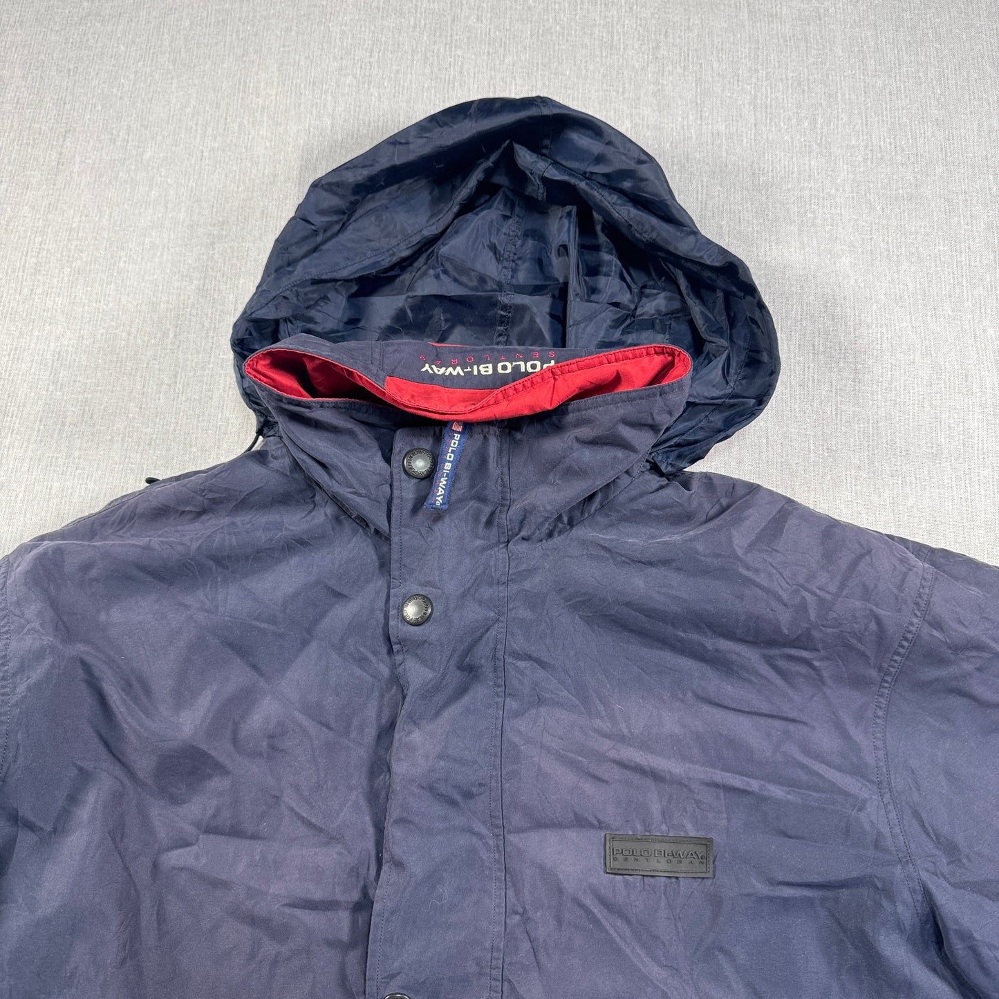 POLO BI-WAY SPORT ナイロンジャケット ネイビー 2L ja-u-2505-001