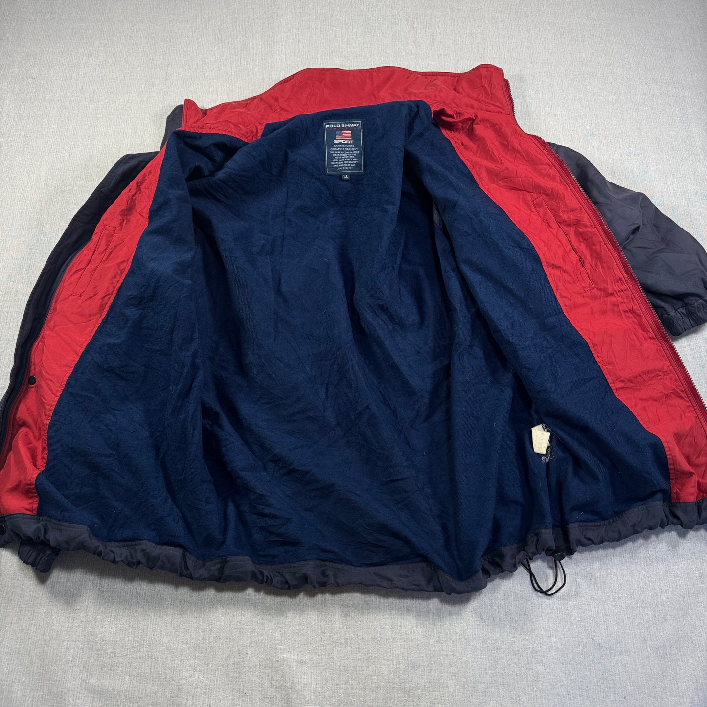 POLO BI-WAY SPORT ナイロンジャケット ネイビー 2L ja-u-2505-001