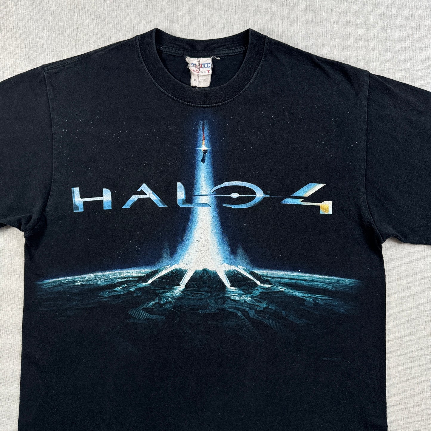 00s HALO4 マイクロソフト ゲーム 映画T ヘイロー Tシャツ 黒 co-u-2505-021