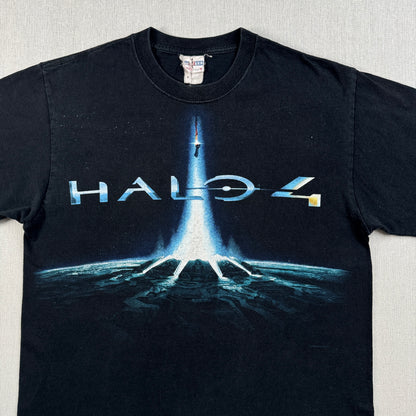00s HALO4 マイクロソフト ゲーム 映画T ヘイロー Tシャツ 黒 co-u-2505-021