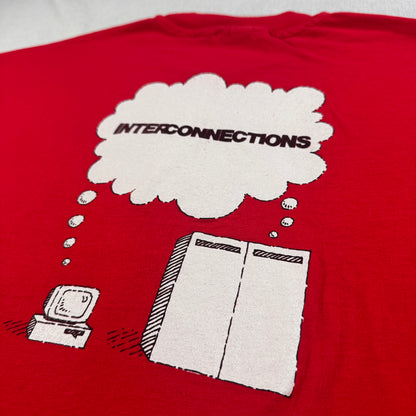90s 企業T Tシャツ PC apple IT系 USA製 シングルステッチ co-u-2505-023