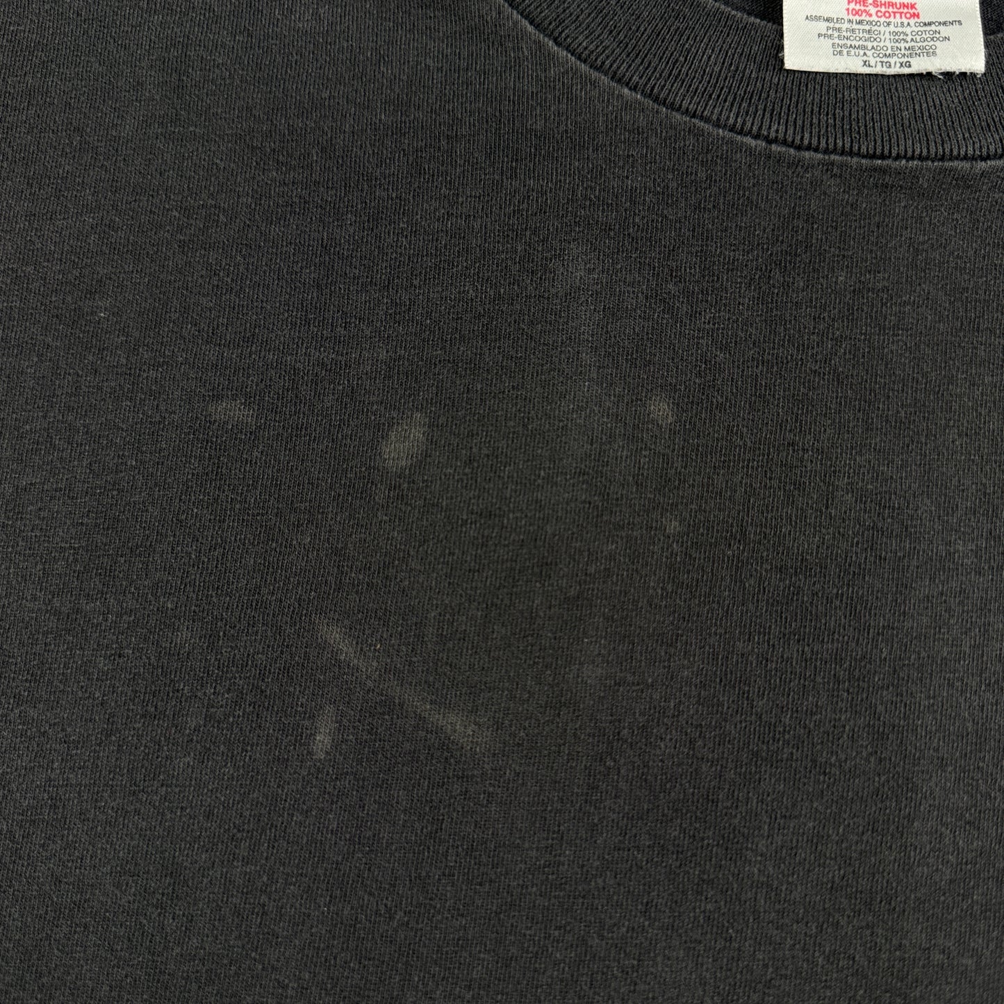 90s CAMEL ポケットT Tシャツ ポケT フェード 黒 オニータ XL キャメル タバコ 企業T ラクダ シングルステッチ co-u-2505-029