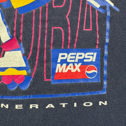 90s 00s PEPSI MAX Tシャツ プロモT ペプシ 企業T ネイビー co-x-2505-004