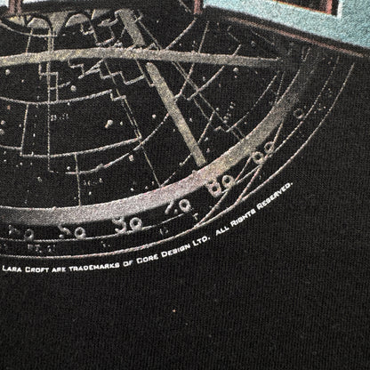 00s 映画 TOMB RAIDER タコベル トゥームレイダー Tシャツ 黒 L co-x-2505-010