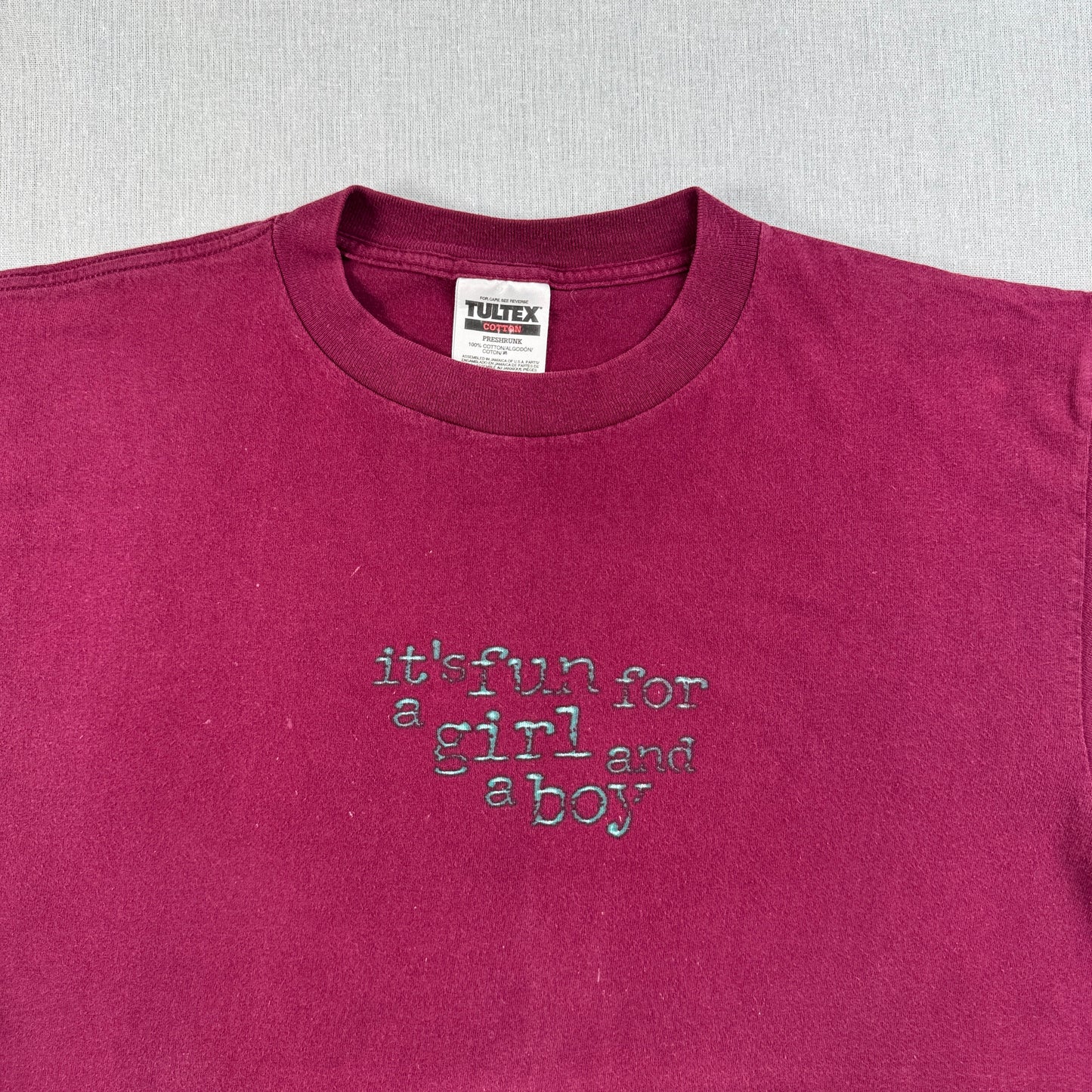 90s SLINKY スリンキー バネ おもちゃ Tシャツ プロモT TULTEX エンジ L co-x-2505-011
