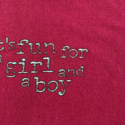 90s SLINKY スリンキー バネ おもちゃ Tシャツ プロモT TULTEX エンジ L co-x-2505-011