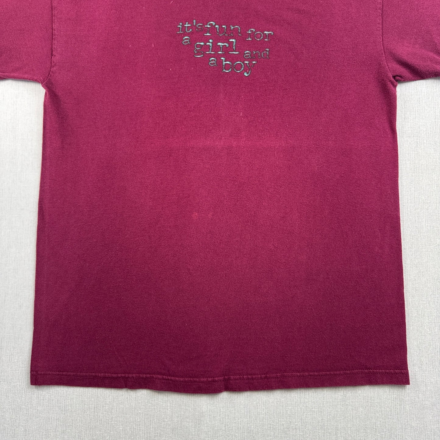 90s SLINKY スリンキー バネ おもちゃ Tシャツ プロモT TULTEX エンジ L co-x-2505-011